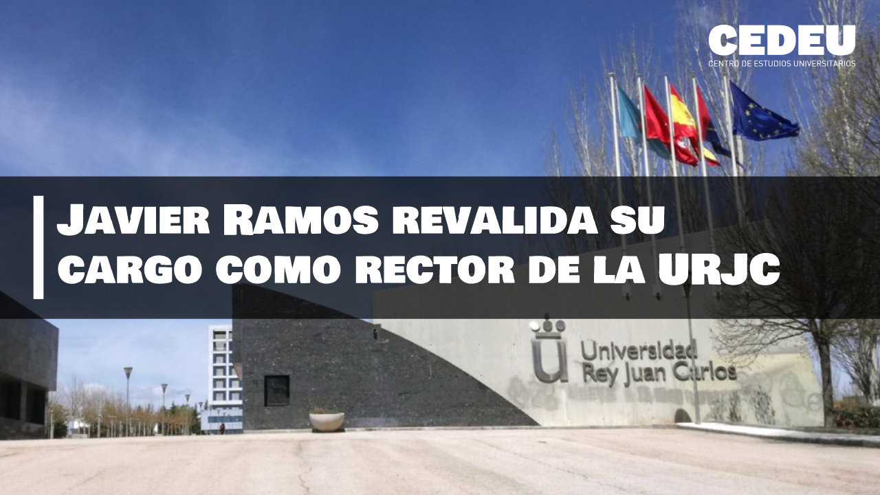 Javier Ramos revalida su cargo como rector de la URJC para los próximos cuatro años